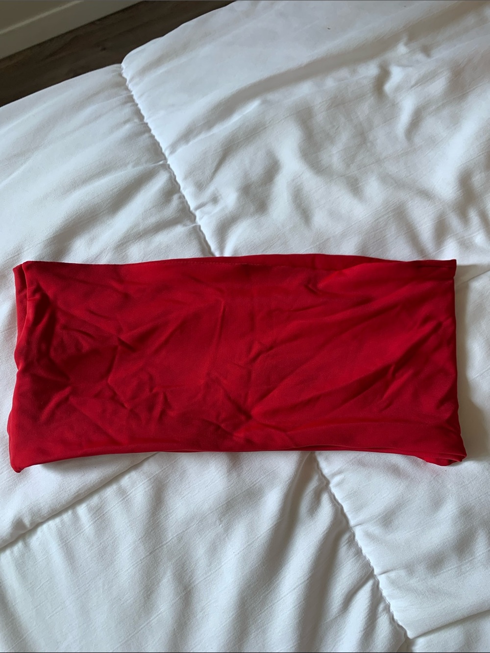 Classic Red Halter Triangle Bikini Set - Picture 4 of 5